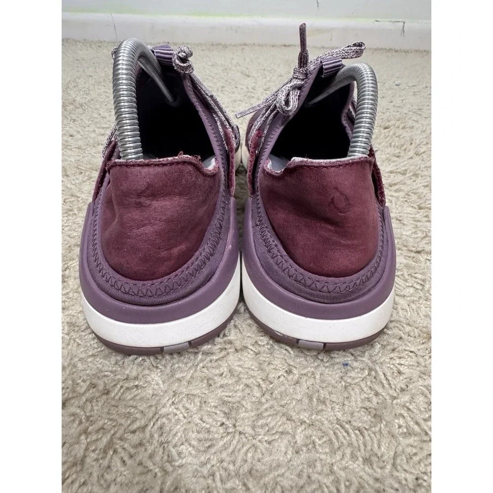 Olukai Women's Mikili Purple Slip On Waterproof Deck Boat Beach Shoes Size 9.5 M